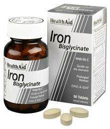 Iron Bisglycinate 30mg 90 ταμπλέτες Health Aid