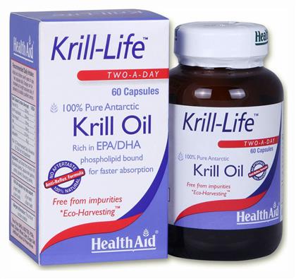 Krill Life Two A Day Krill Oil 60 κάψουλες Health Aid