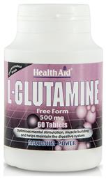 L-Glutamine 60 ταμπλέτες Unflavoured Health Aid
