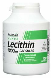 Lecithin 1200mg 100 κάψουλες Health Aid