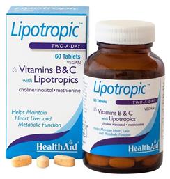Lipotropics with Vitamins B & C 60 ταμπλέτες Health Aid