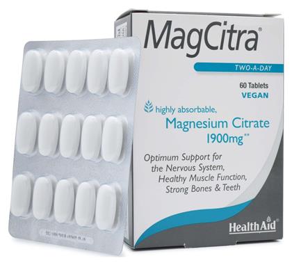 MagCitra 1900mg 60 ταμπλέτες Health Aid