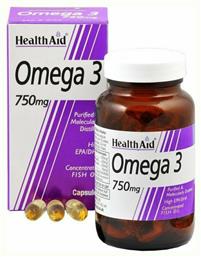 Omega 3 Ιχθυέλαιο 750mg 30 κάψουλες Health Aid