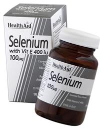 Selenium & Vitamin E 100mg 30 κάψουλες Health Aid