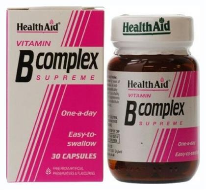 Vitamin B Complex Supreme 30 caps Βιταμίνη 30 x 1 κάψουλες 30τμχ Health Aid