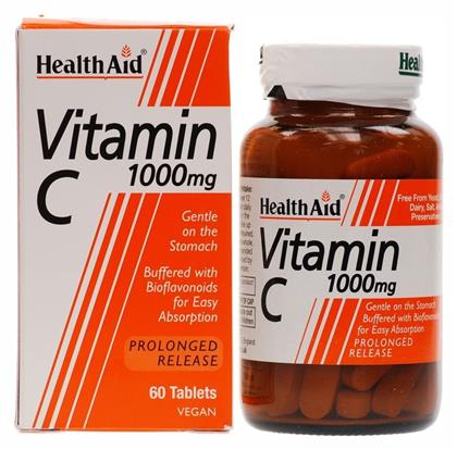 Vitamin C Bioflavonoids 60 tabs Βιταμίνη 1000mg 60 ταμπλέτες Health Aid