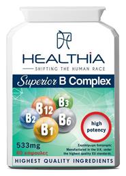 B Complex 533mg Βιταμίνες 60 κάψουλες Healthia