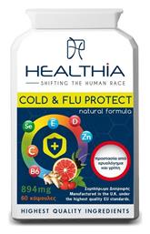 Cold Flu Protect 894mg 60 κάψουλες Healthia