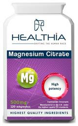 Magnesium Citrate 500mg 120 κάψουλες Healthia
