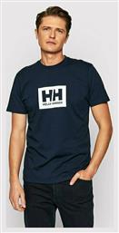 Box Ανδρικό T-shirt Navy Μπλε με Λογότυπο Helly Hansen