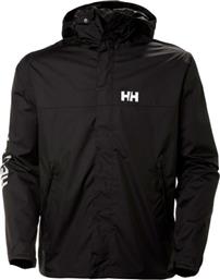 Helly Hansen Casual Μαύρο Αντιανεμικό & Αδιάβροχο Μπουφάν Με Κουκούλα από το HeavenOfBrands