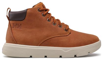 Pinehurst Δερμάτινα Ανδρικά Μποτάκια Honey Wheat / Coffee Helly Hansen