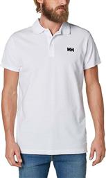 Helly Hansen Transat Ανδρική Μπλούζα Polo Κοντομάνικη Λευκή από το Plus4u