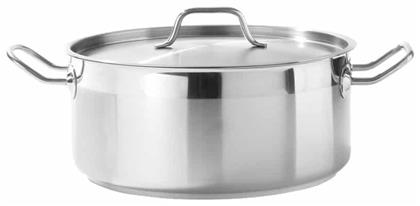 Profi Line Ανοξείδωτη Χύτρα Χωρητικότητας 7.5lt με Διάμετρο 28εκ. και Ύψος 12εκ. Hendi