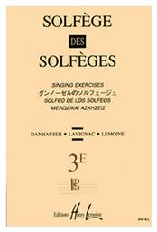Lemoine Solfege 3E Παρτιτούρα για Φωνή Henry Lemoine