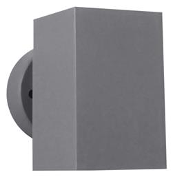 C-04 1L Grey Επιτοίχιο Εξωτερικό Φωτιστικό Γκρι 15-0106 Heronia