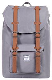 Co Little America Mid-Volume Υφασμάτινο Σακίδιο Πλάτης Γκρι 17lt Herschel Supply