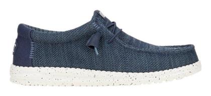 Wally Stretch Sox Ανδρικά Loafers σε Μπλε Χρώμα Hey Dude