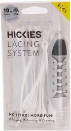 Hickies 2.0 Kids Shoes Laces PK2AH_SOLID_100 WHITE από το SportsFactory