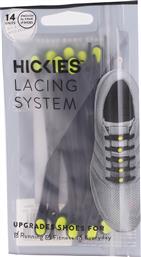 HICKIES 2.0 Lacing System Κορδόνια Παπουτσιών Μαύρα 14τμχ 11.6cm από το Zakcret Sports