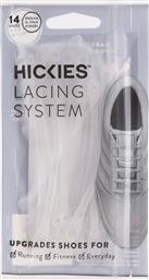 Hickies 2.0 Laces Κορδόνια Παπουτσιών Λευκά 14τμχ 11.6cm από το Cosmos Sport