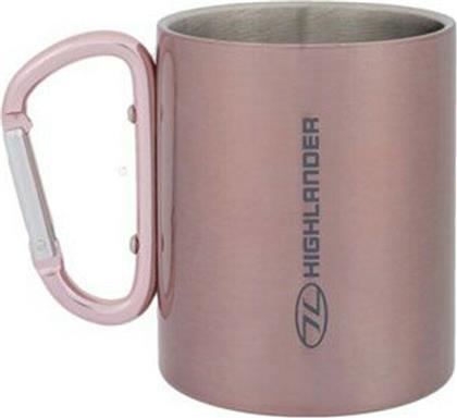 Highlander Karabiner Cup Ροζ 300ml από το Esmarket
