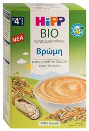 Βρεφική Κρέμα Bio Χωρίς Γάλα με Βρώμη Χωρίς Γλουτένη για 4m+ 200gr Hipp