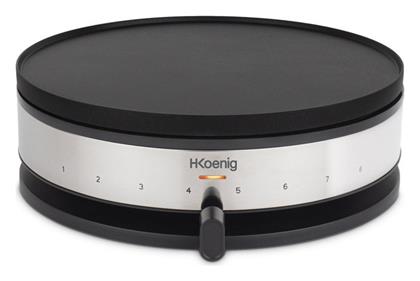 Κρεπιέρα 33cm Μαύρη 1500W HKoenig