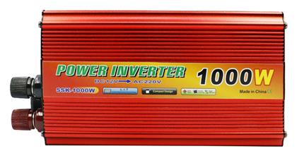 HL 18668-23 Inverter Αυτοκινήτου 1000W για Μετατροπή 12V DC σε 220V AC με 1xUSB - Factory