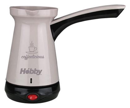 HCP-40390 Ηλεκτρικό Μπρίκι 500W με Χωρητικότητα 220ml Γκρι Hobby