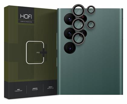 Camring Pro+ Προστασία Κάμερας Μεταλλικό Πλαίσιο Black για το Galaxy S23 Ultra Hofi