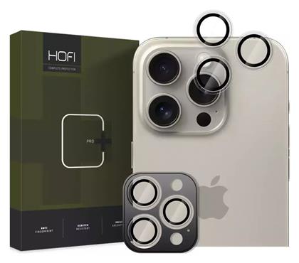 Camring Pro+ Προστασία Κάμερας Tempered Glass Διάφανο για το iPhone 16 Pro / 16 Pro Max Hofi