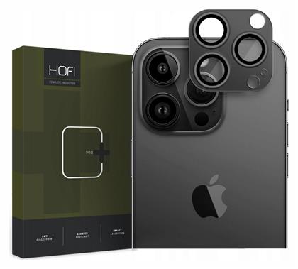 Fullcam Pro+ Προστασία Κάμερας Μεταλλικό Πλαίσιο Μαύρο για το iPhone 15 Pro / 15 Pro Max Hofi