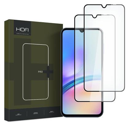 Glass Pro+ 0.3mm 2τμχ Μαύρο (Galaxy A05s) Hofi
