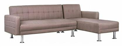 Holden Γωνιακός Καναπές Κρεβάτι Μπεζ 265x151εκ. HomeMarkt