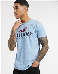 Hollister core tech logo t-shirt in blue από το Asos