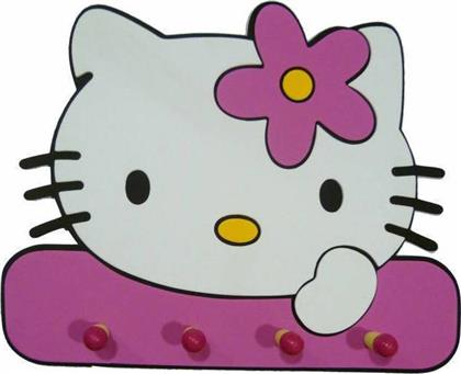 Hollytoon Hello Kitty Παιδική Κρεμάστρα Πολλαπλών Θέσεων Βιδωτή Πλαστική Πολύχρωμη 36εκ. από το GreekBooks