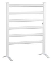 Ηλεκτρική Πετσετοκρεμάστρα 140W 90x69cm Λευκή HomCom