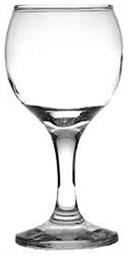 Kouros Σετ Ποτήρια για Κόκκινο Κρασί από Γυαλί Κολωνάτα 210ml 6τμχ Homestyle