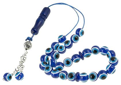 Κομπολόι Μάτι 6τμχ Μπλε HOMie