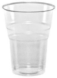 HOMie Πλαστικό Ποτήρι μιας Χρήσης Διάφανο 250ml 50τμχ - Lariplast