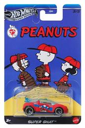 Αυτοκινητάκι Silver Series Peanuts Super Gnat Vehicle για 3+ Ετών Hot Wheels