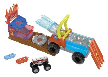 Πυροσβεστικό Χρωμοκεραυνών Monster Trucks για 5+ Ετών Hot Wheels