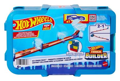 Track Builder Ice Crash για 4+ Ετών Hot Wheels