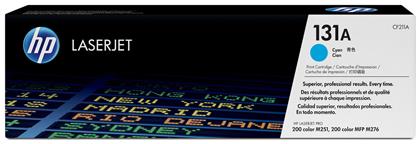 131A Γνήσιο Toner Laser Εκτυπωτή Κυανό 1800 Σελίδων (CF211A) HP