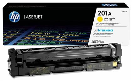 201A Γνήσιο Toner Laser Εκτυπωτή Κίτρινο 1400 Σελίδων (CF402A) HP