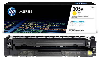 205A Γνήσιο Toner Laser Εκτυπωτή Κίτρινο 900 Σελίδων (CF532A) HP