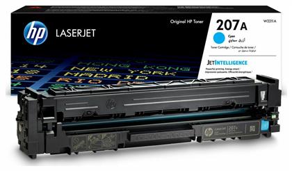 207A Γνήσιο Toner Laser Εκτυπωτή Κυανό 1250 Σελίδων (W2211A) HP