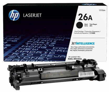 26A Γνήσιο Toner Laser Εκτυπωτή Μαύρο 3100 Σελίδων (CF226A) HP
