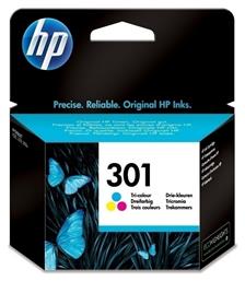 301 Μελάνι Εκτυπωτή InkJet Πολλαπλό (Color) (CH562EE) HP